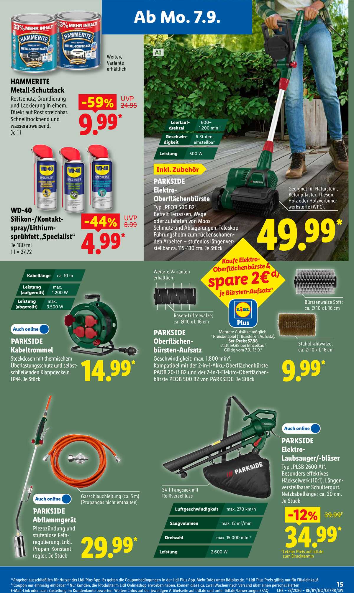 Leták Lidl Německo 7.9.-12.9.2026 strana 33