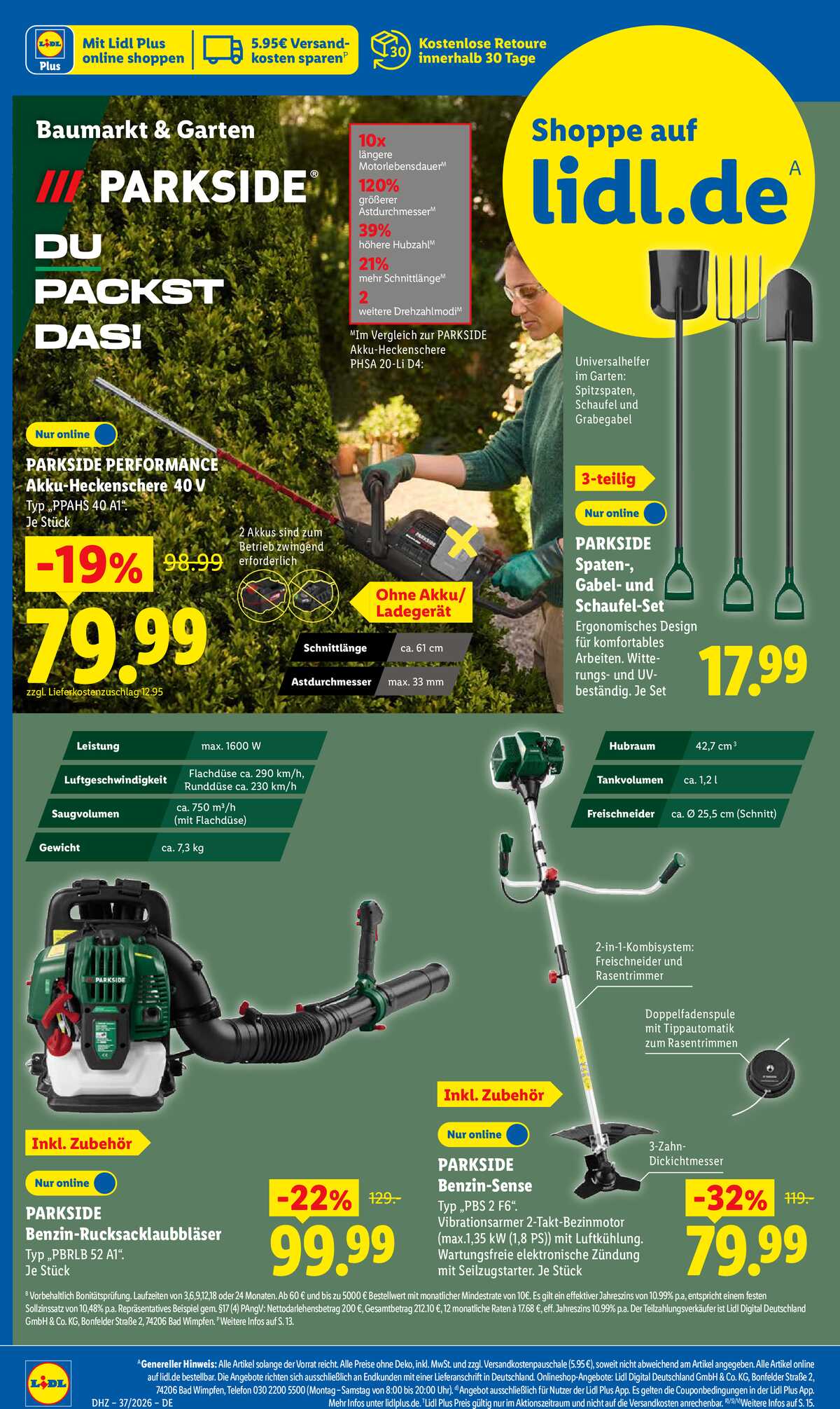 Leták Lidl Německo 7.9.-12.9.2026 strana 36