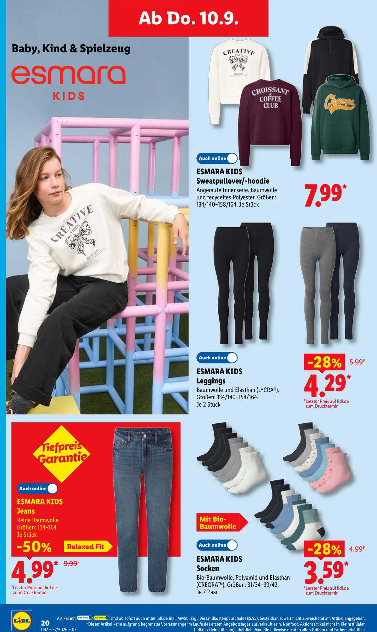 Leták Lidl Německo 7.9.-12.9.2026 strana 44