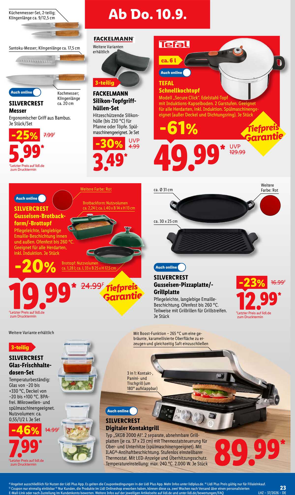 Leták Lidl Německo 7.9.-12.9.2026 strana 47