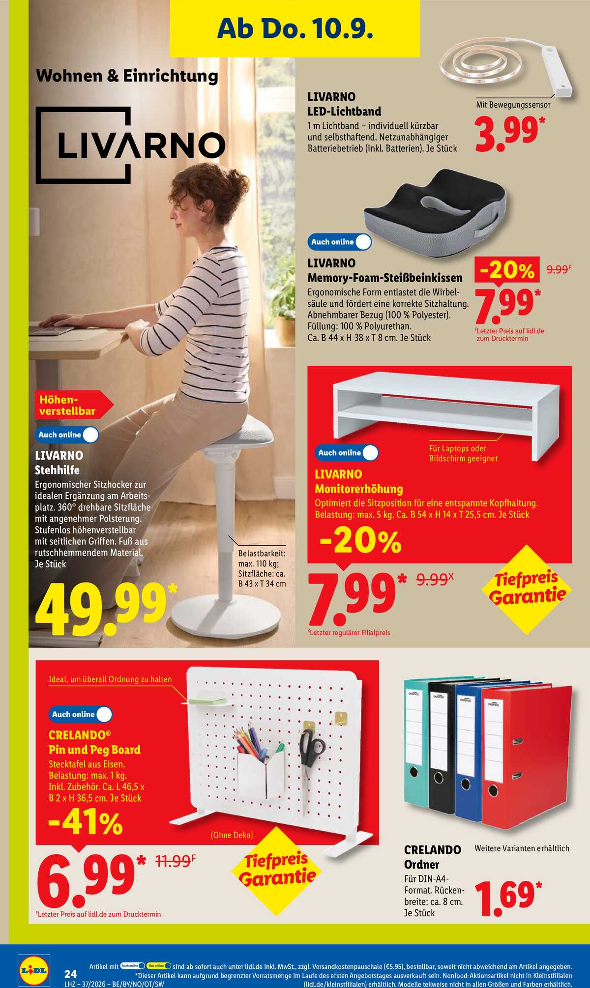 Leták Lidl Německo 7.9.-12.9.2026 strana 48