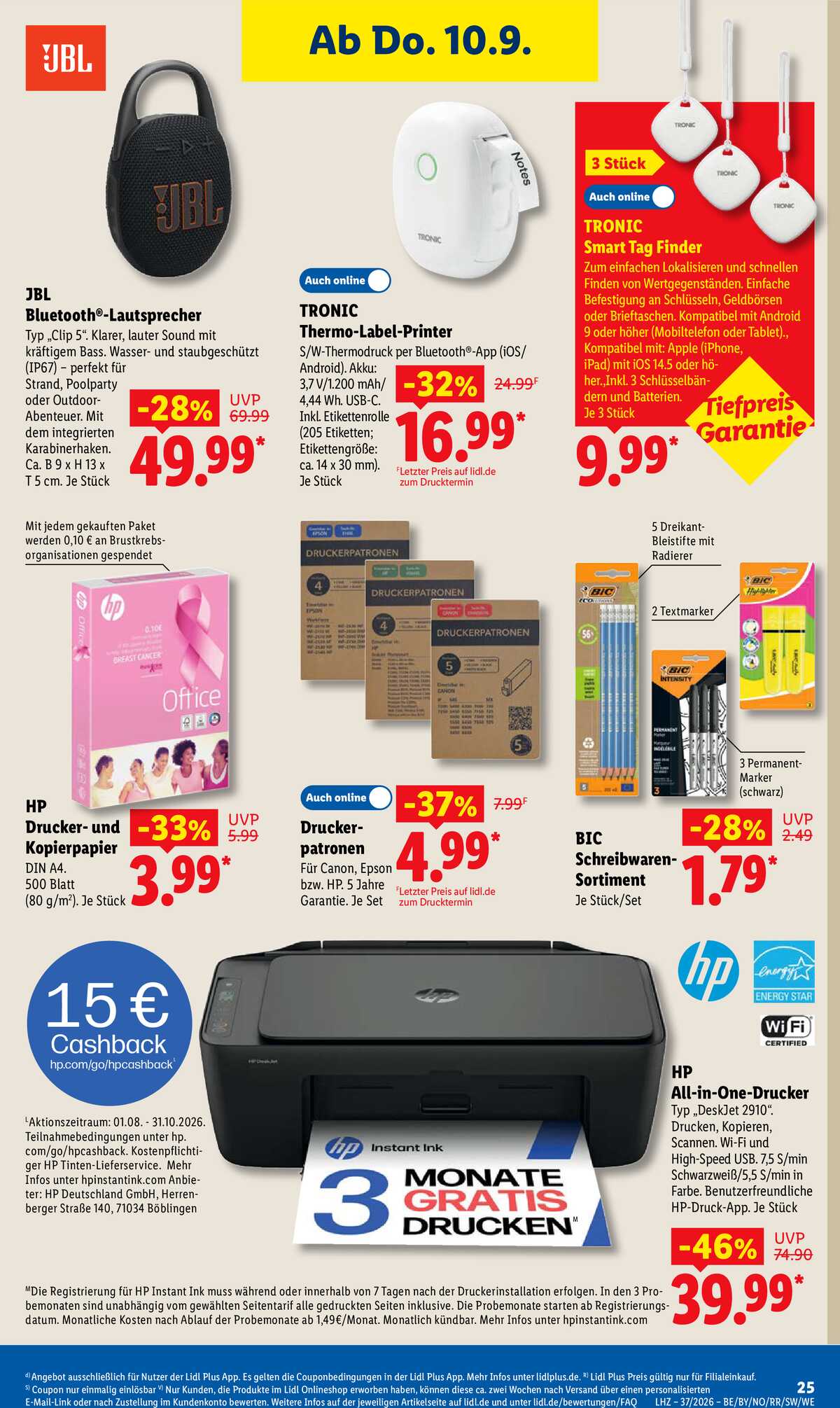 Leták Lidl Německo 7.9.-12.9.2026 strana 49