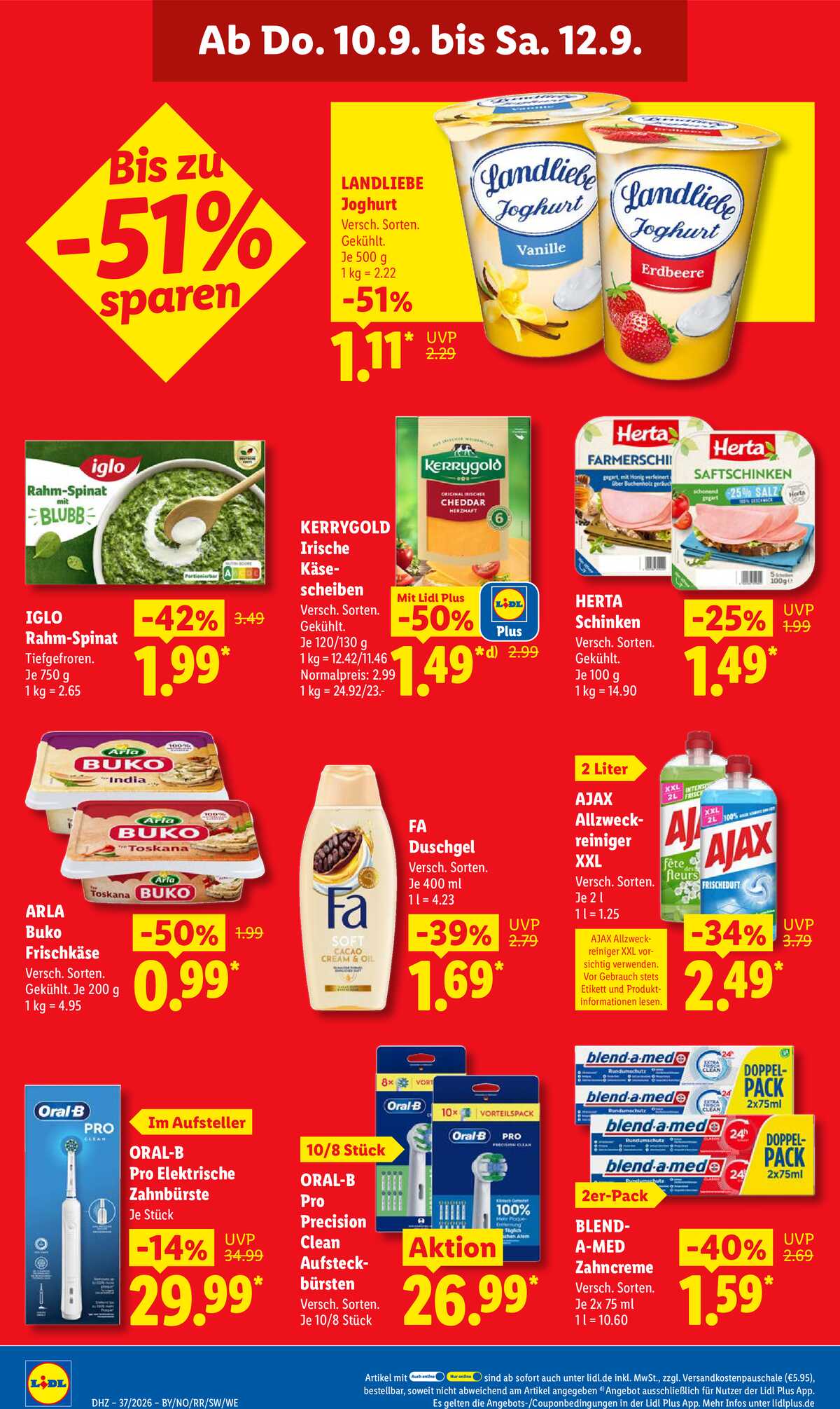Leták Lidl Německo 7.9.-12.9.2026 strana 70