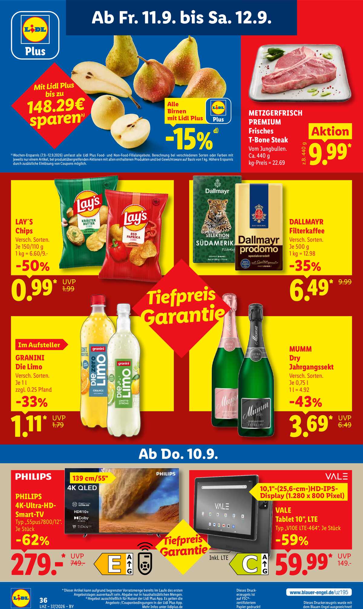 Leták Lidl Německo 7.9.-12.9.2026 strana 72