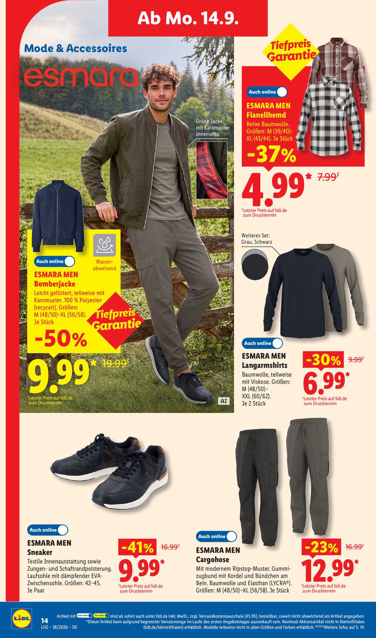 Leták Lidl Německo 14.9.-19.9.2026 strana 6