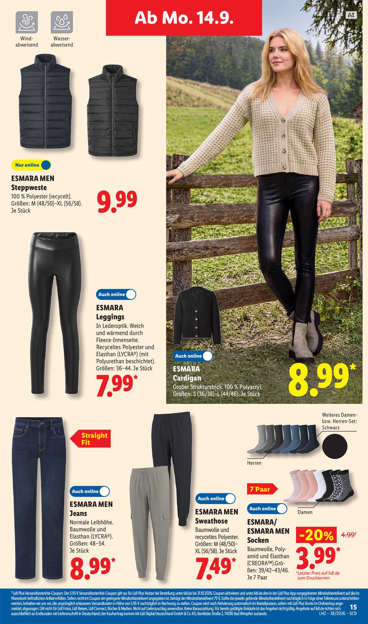 Leták Lidl Německo 14.9.-19.9.2026 strana 7