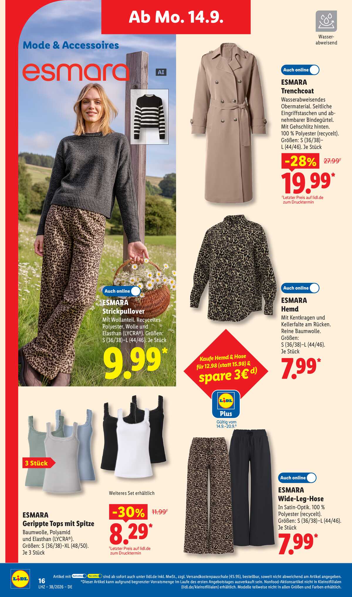 Leták Lidl Německo 14.9.-19.9.2026 strana 8