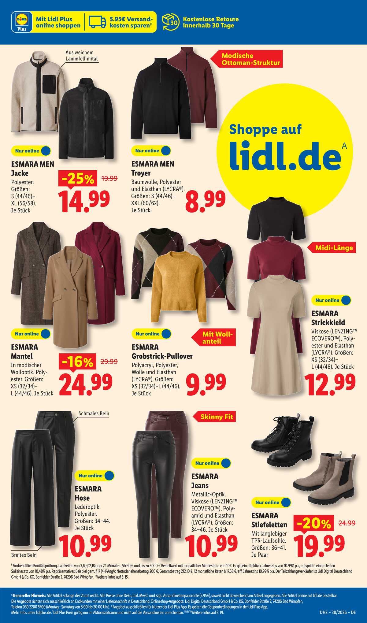 Leták Lidl Německo 14.9.-19.9.2026 strana 9