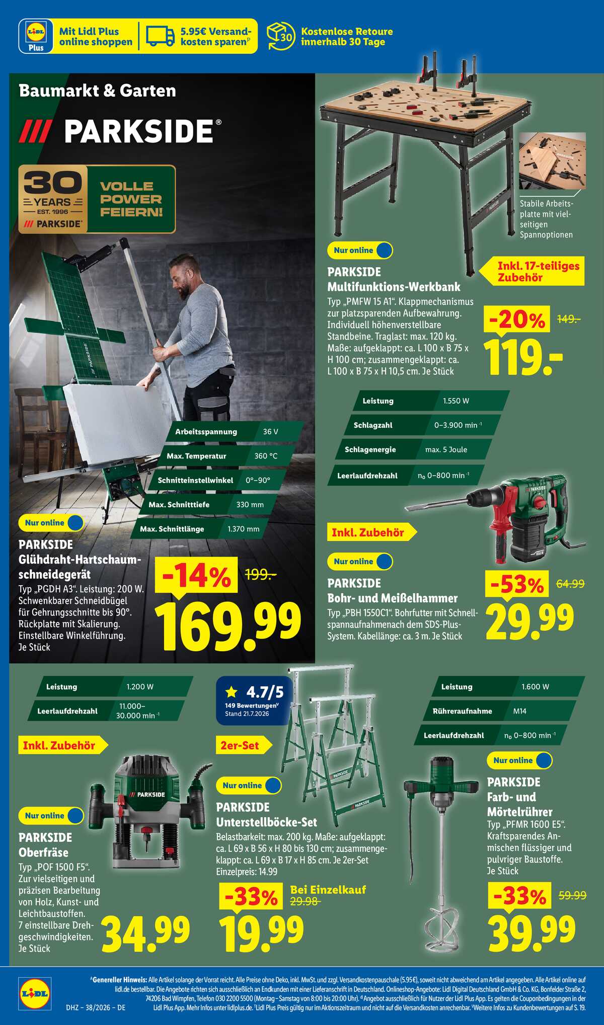 Leták Lidl Německo 14.9.-19.9.2026 strana 18