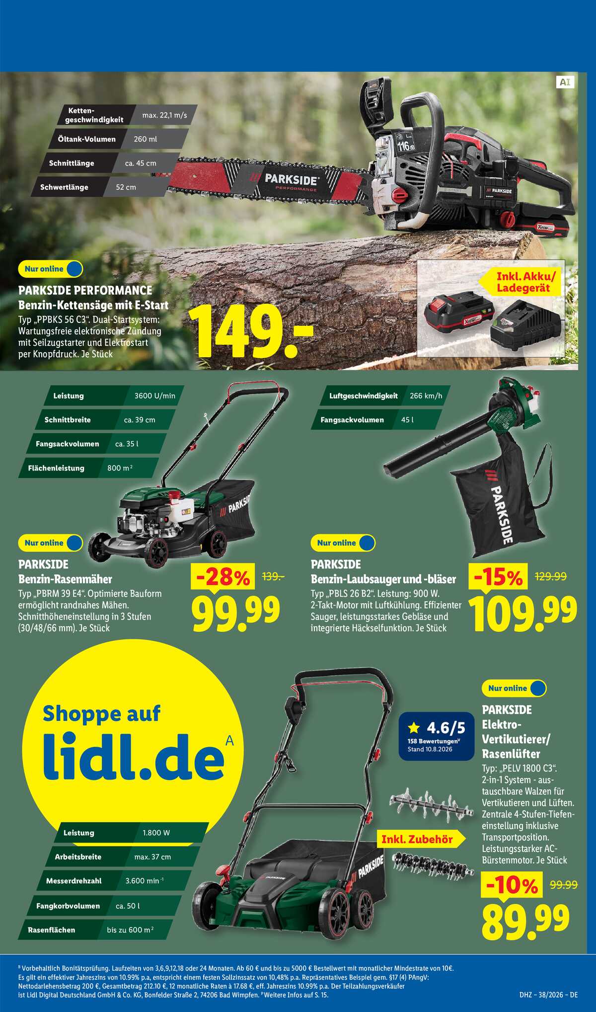 Leták Lidl Německo 14.9.-19.9.2026 strana 19