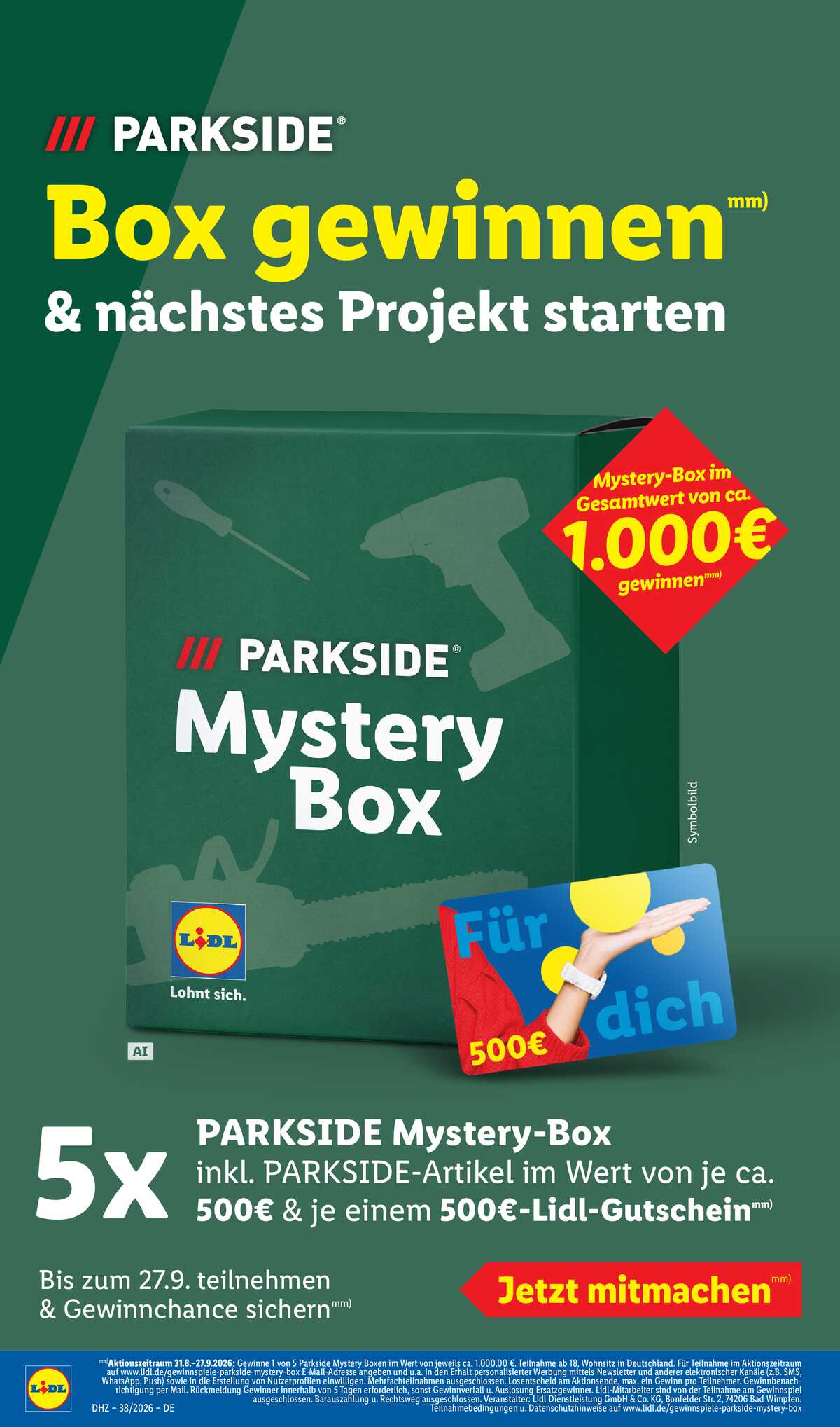 Leták Lidl Německo 14.9.-19.9.2026 strana 20