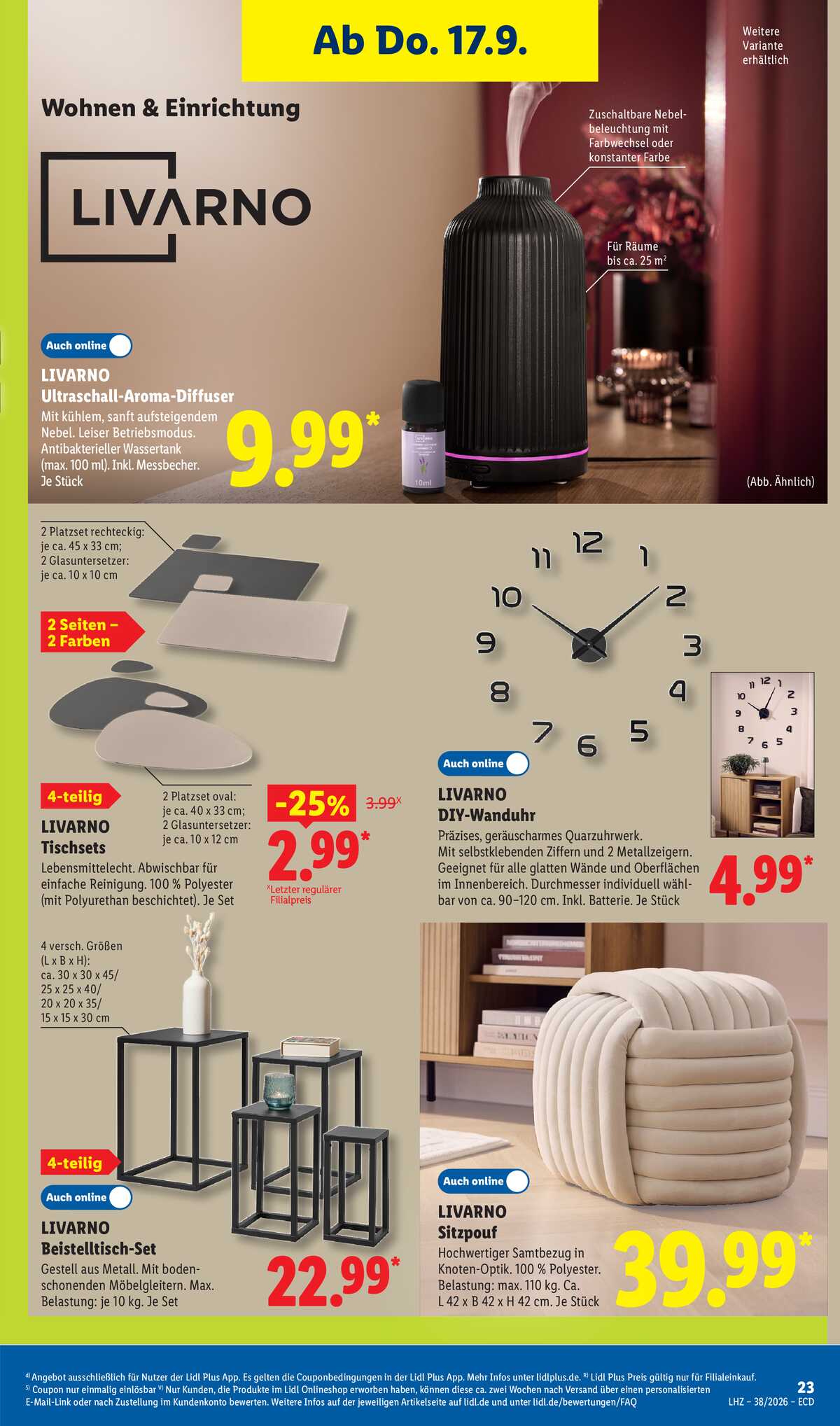 Leták Lidl Německo 14.9.-19.9.2026 strana 21