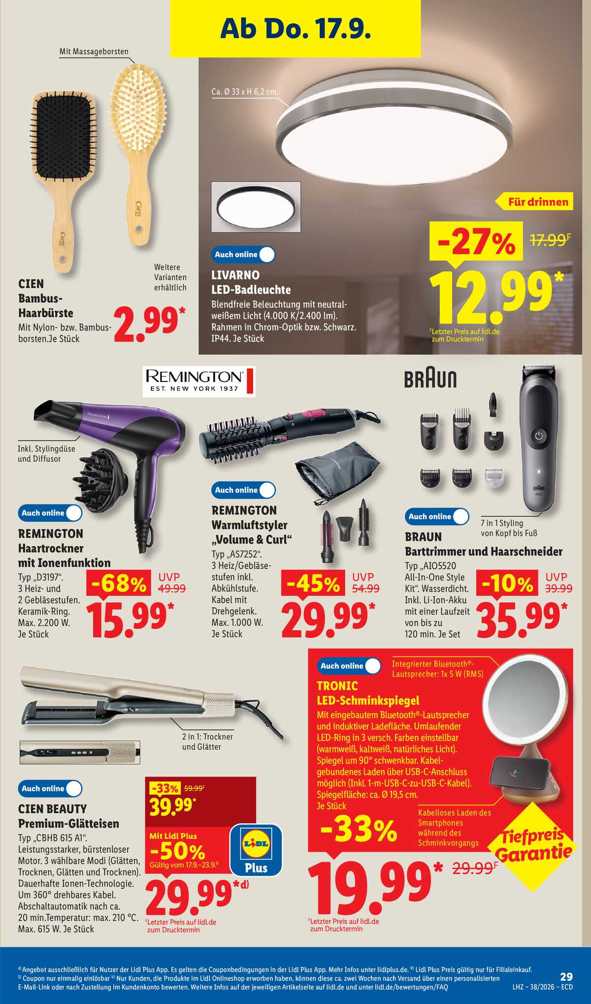 Leták Lidl Německo 14.9.-19.9.2026 strana 25