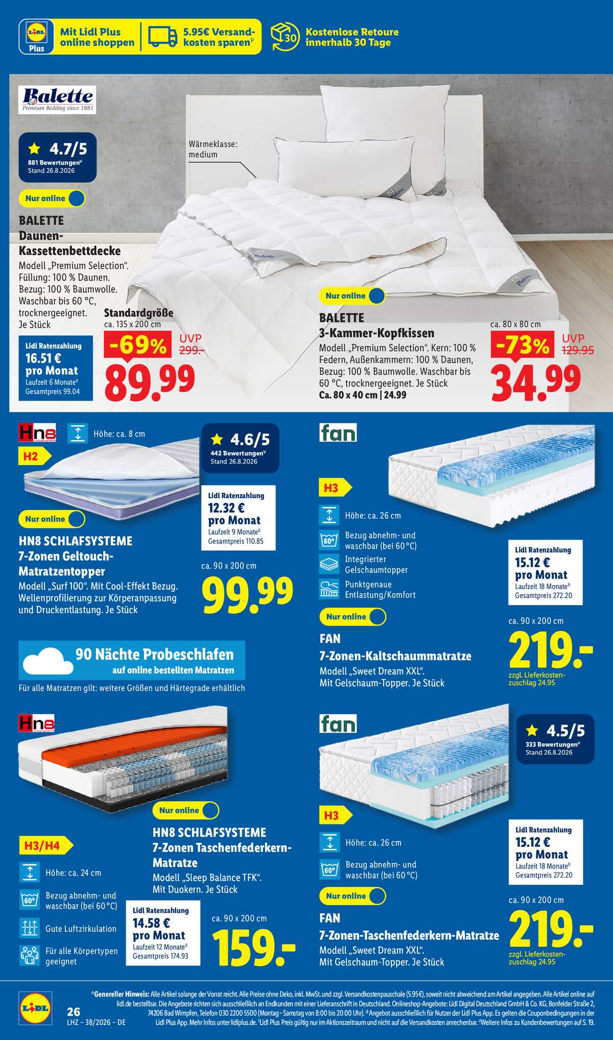 Leták Lidl Německo 14.9.-19.9.2026 strana 26