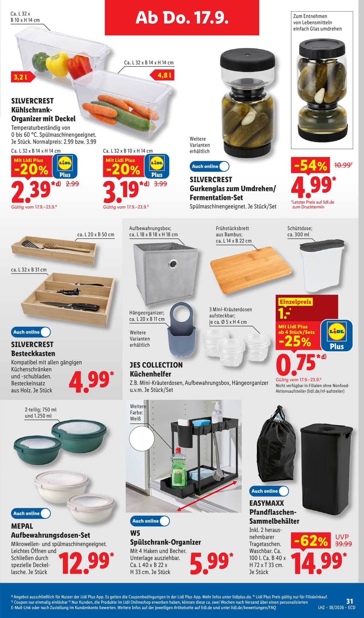 Leták Lidl Německo 14.9.-19.9.2026 strana 29