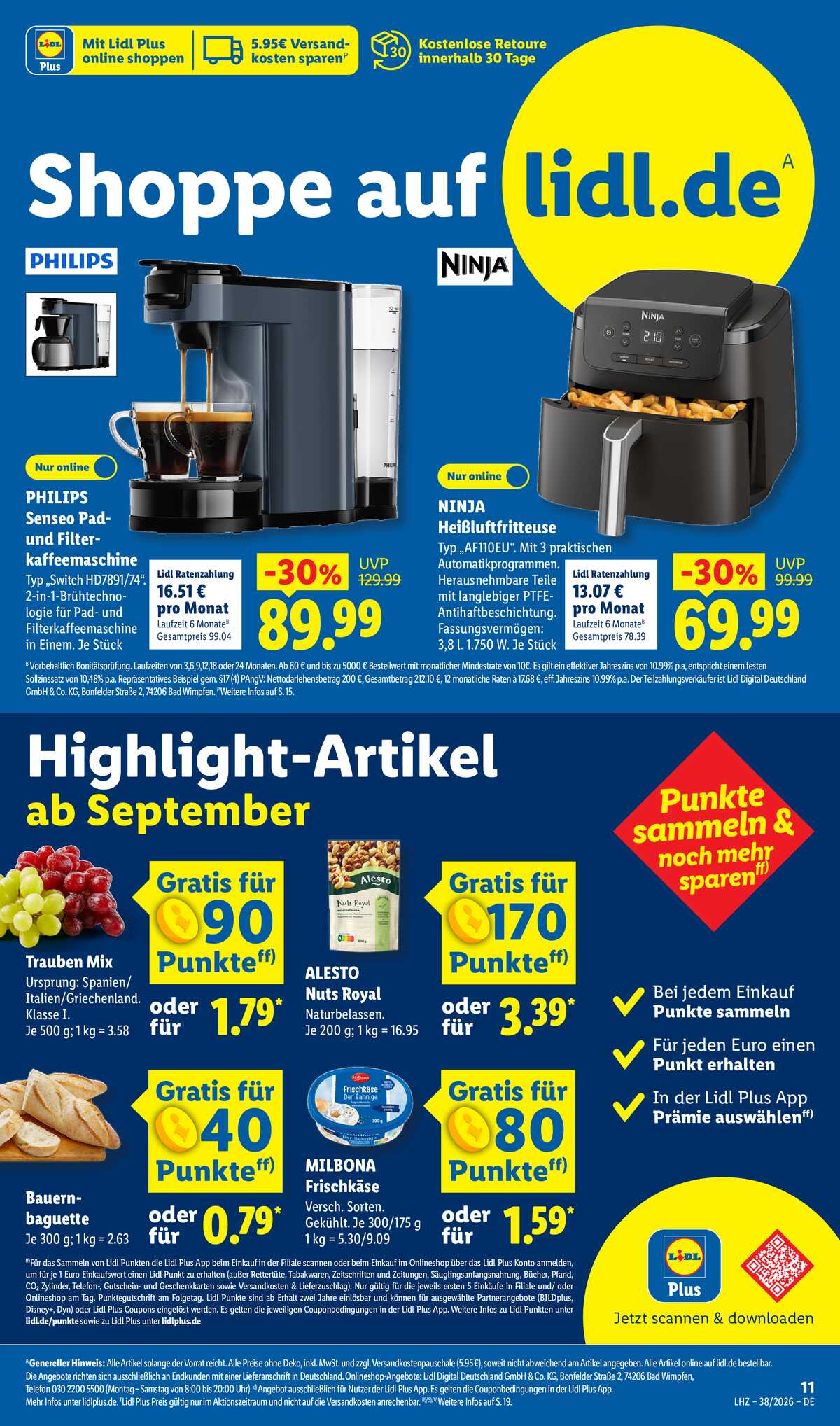 Leták Lidl Německo 14.9.-19.9.2026 strana 32