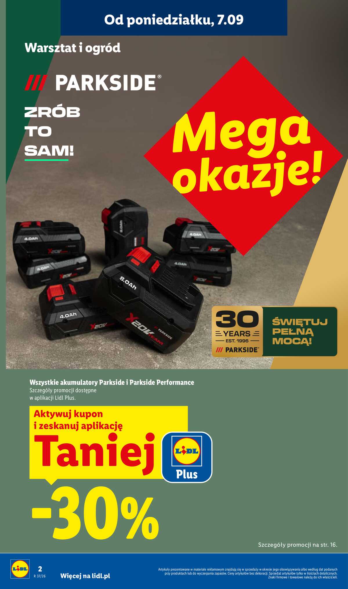Leták Lidl Polsko 7.9.-12.9.2026 - Leták platí od 7. září do 12. září. strana 2