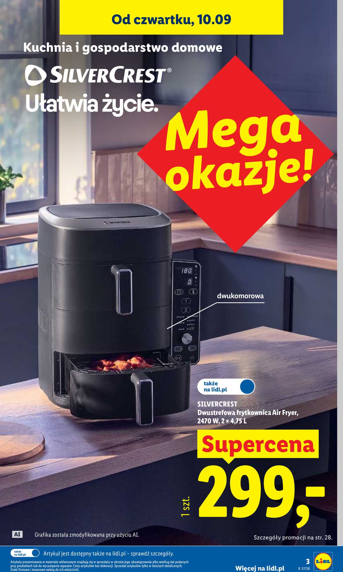 Leták Lidl Polsko 7.9.-12.9.2026 - Leták platí od 7. září do 12. září. strana 3