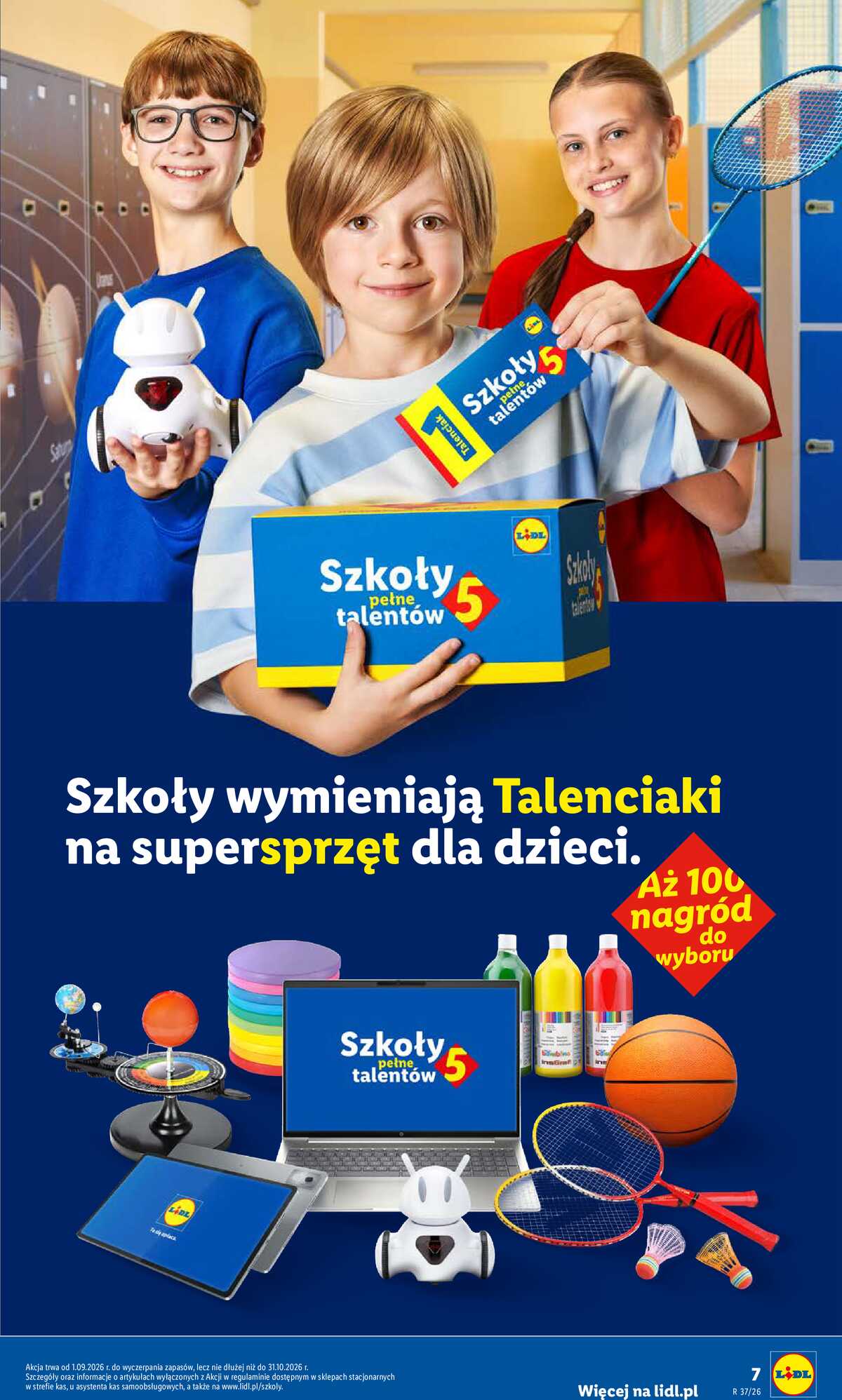 Leták Lidl Polsko 7.9.-12.9.2026 - Leták platí od 7. září do 12. září. strana 7