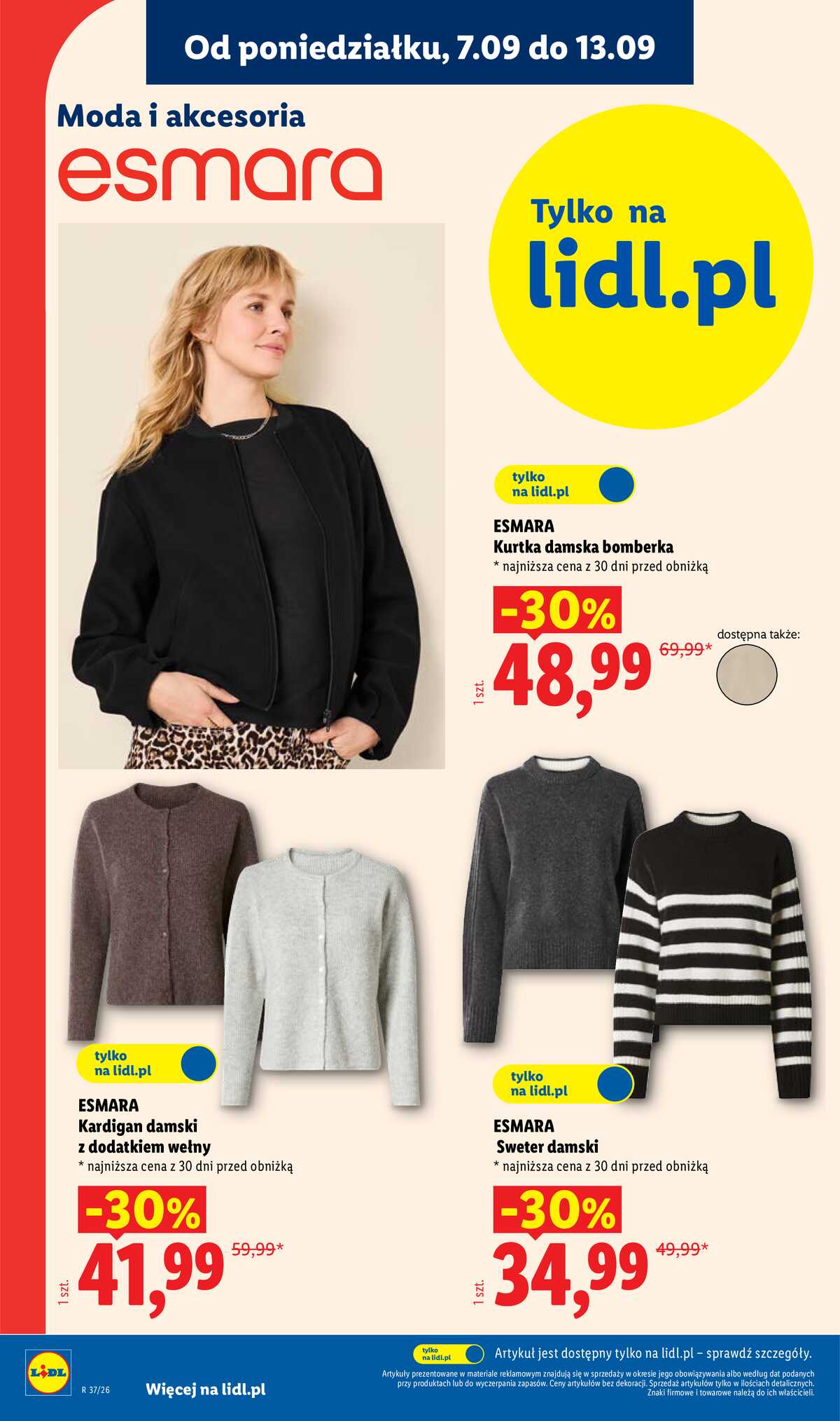 Leták Lidl Polsko 7.9.-12.9.2026 - Leták platí od 7. září do 12. září. strana 10
