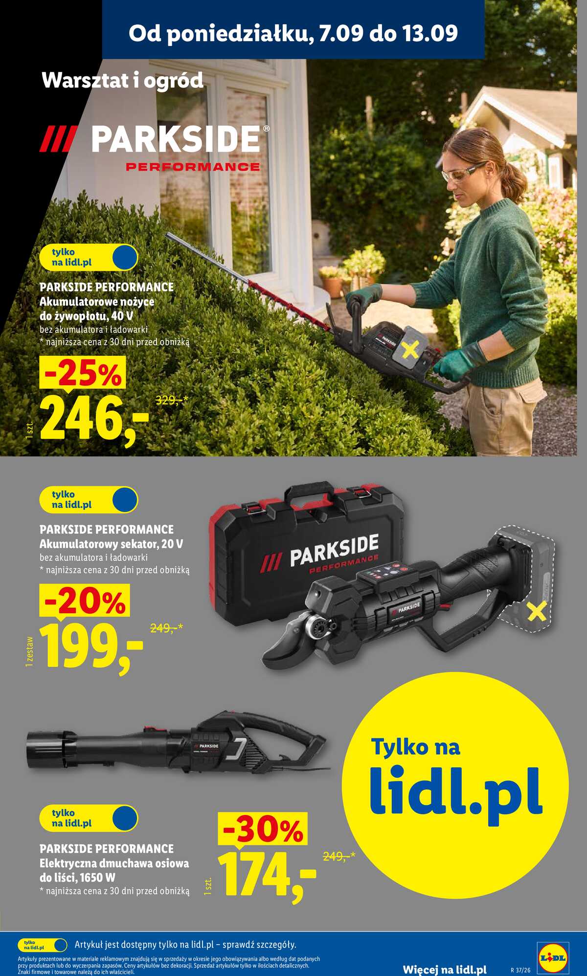 Leták Lidl Polsko 7.9.-12.9.2026 - Leták platí od 7. září do 12. září. strana 11