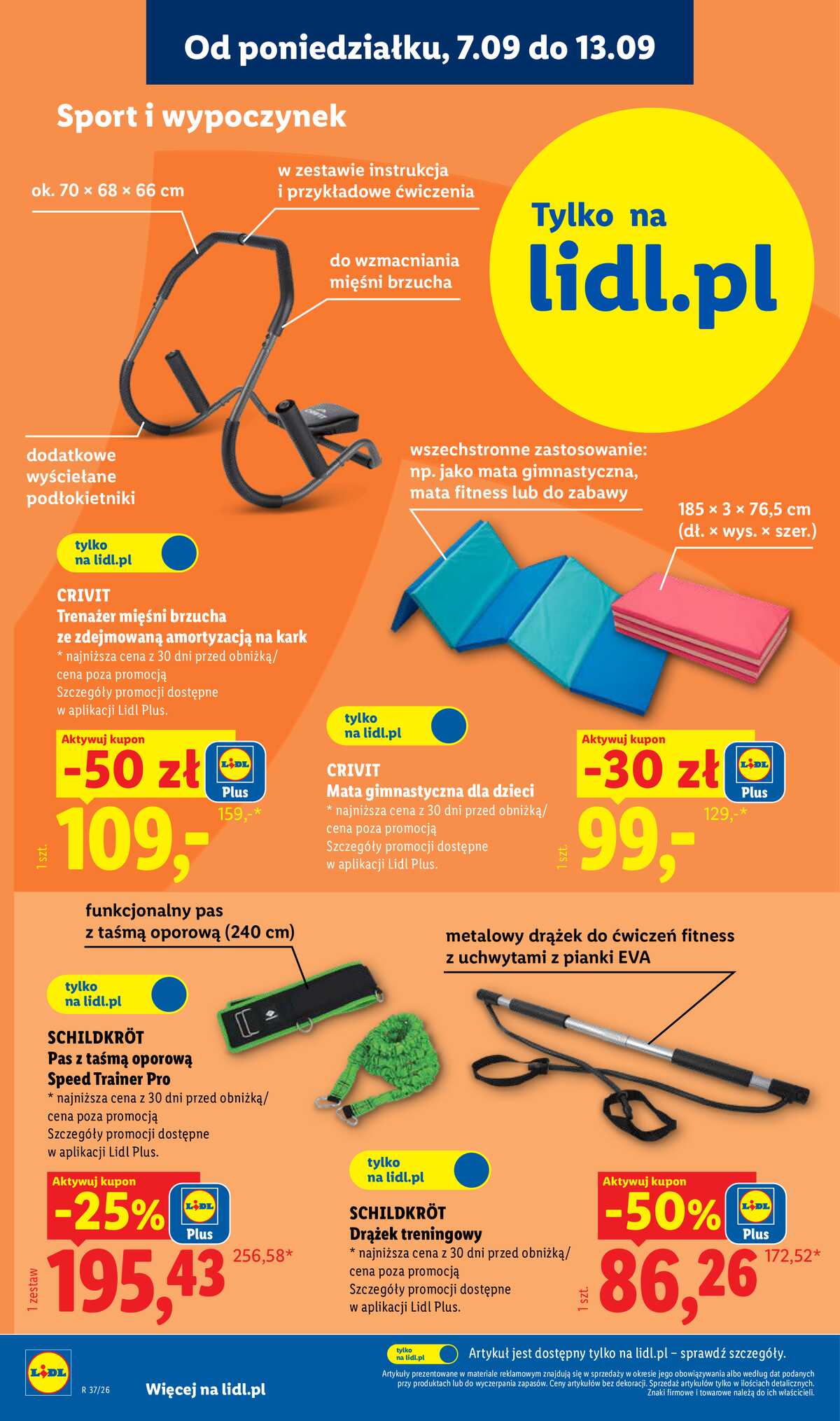 Leták Lidl Polsko 7.9.-12.9.2026 - Leták platí od 7. září do 12. září. strana 12