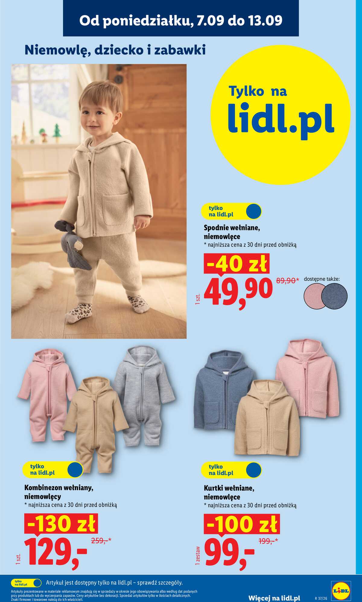 Leták Lidl Polsko 7.9.-12.9.2026 - Leták platí od 7. září do 12. září. strana 13