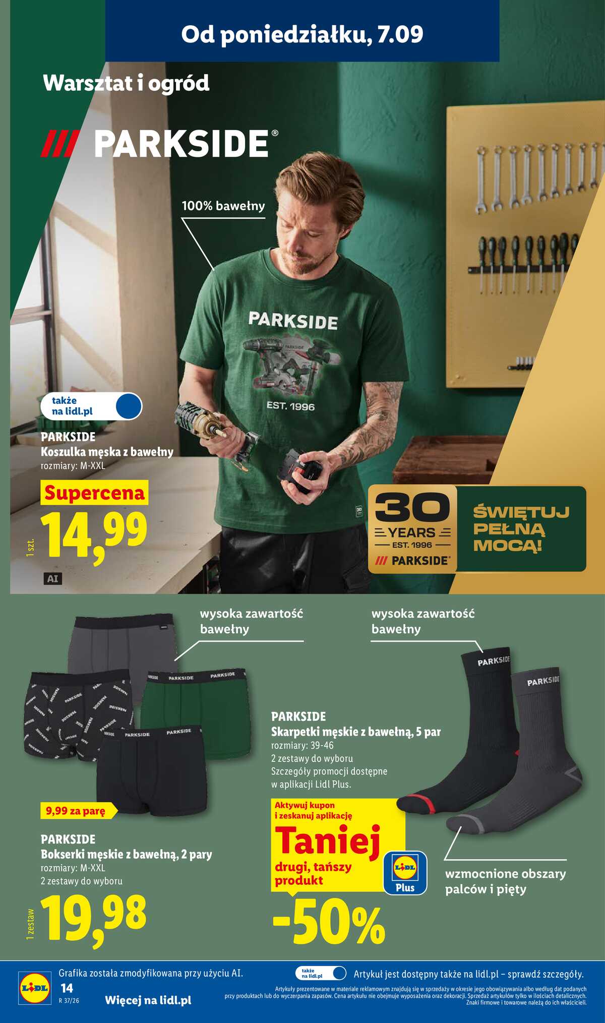 Leták Lidl Polsko 7.9.-12.9.2026 - Leták platí od 7. září do 12. září. strana 18
