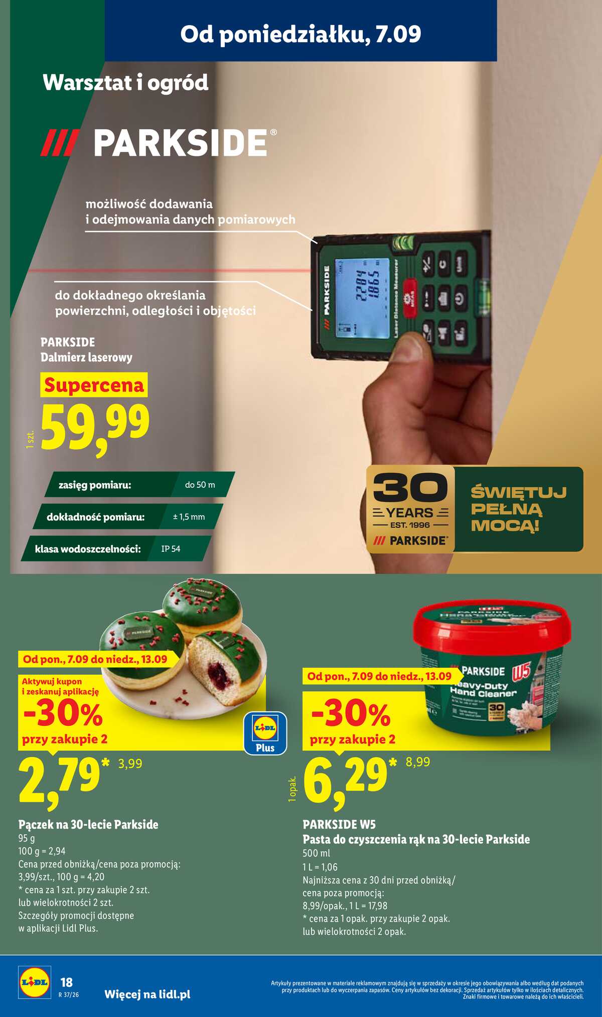 Leták Lidl Polsko 7.9.-12.9.2026 - Leták platí od 7. září do 12. září. strana 22