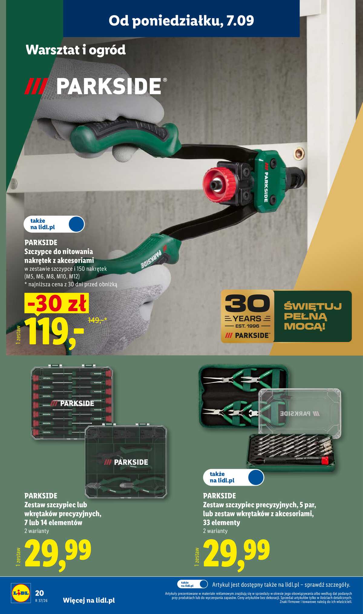 Leták Lidl Polsko 7.9.-12.9.2026 - Leták platí od 7. září do 12. září. strana 24
