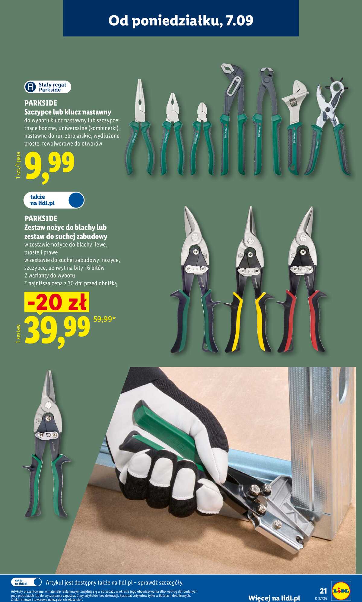 Leták Lidl Polsko 7.9.-12.9.2026 - Leták platí od 7. září do 12. září. strana 25