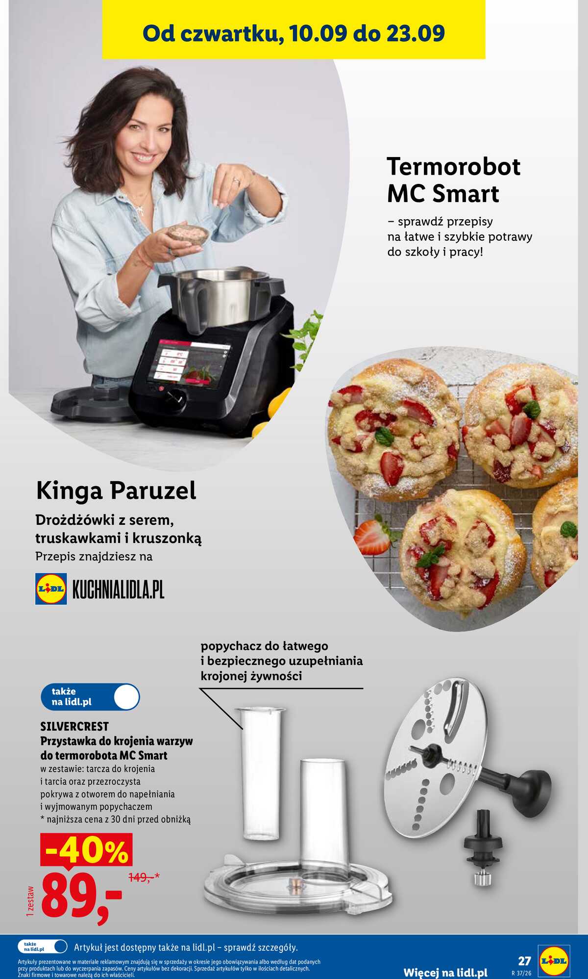 Leták Lidl Polsko 7.9.-12.9.2026 - Leták platí od 7. září do 12. září. strana 31