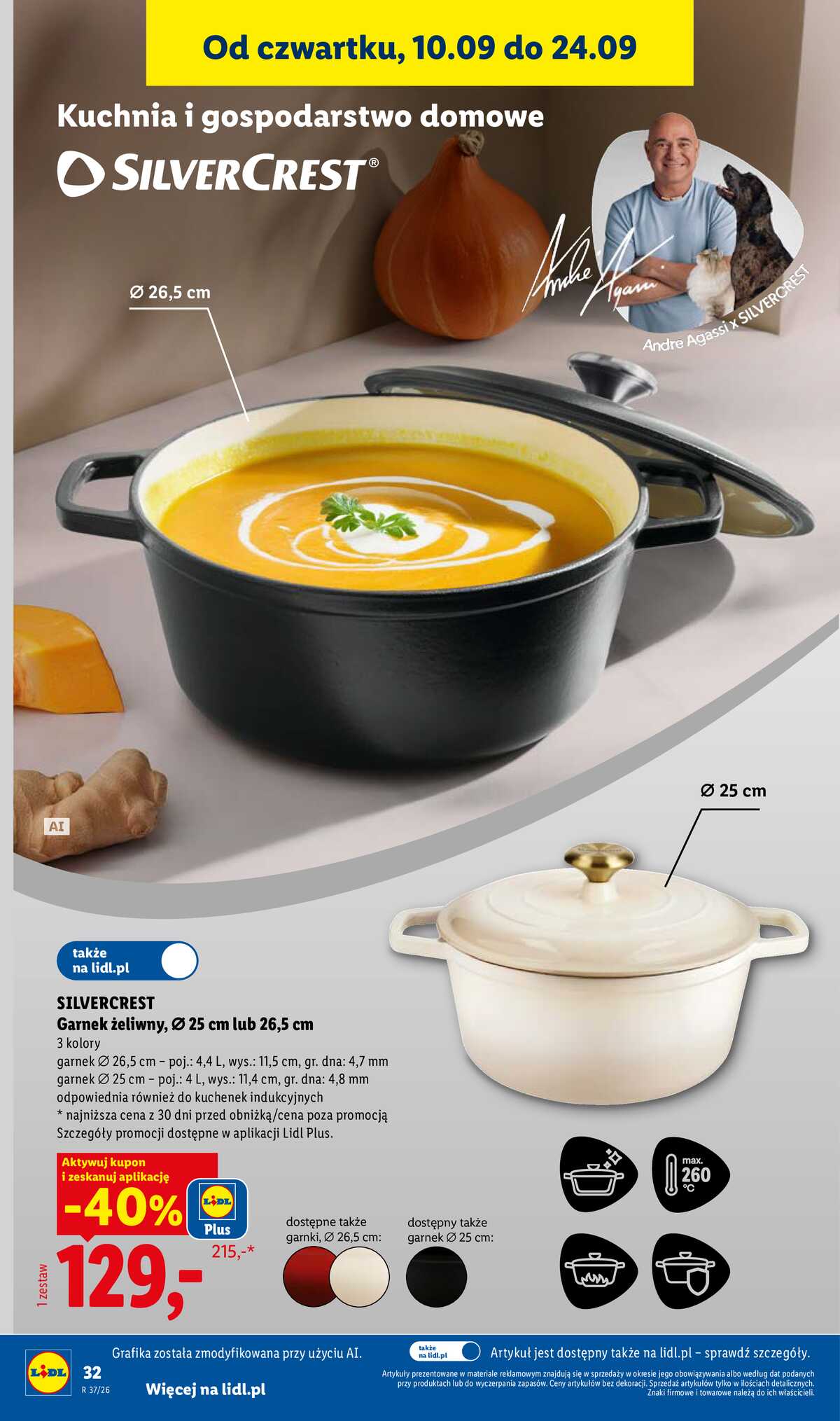 Leták Lidl Polsko 7.9.-12.9.2026 - Leták platí od 7. září do 12. září. strana 38