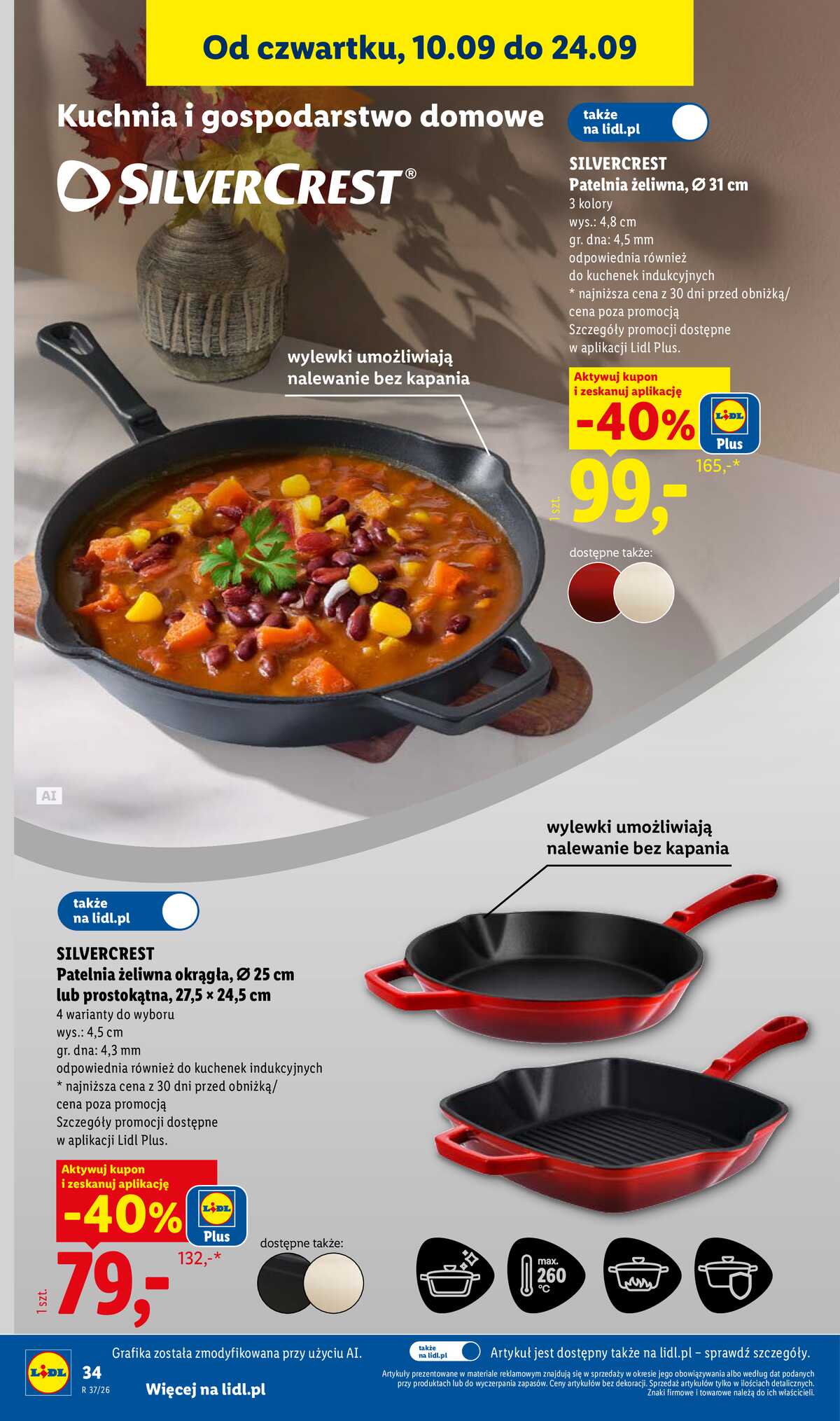 Leták Lidl Polsko 7.9.-12.9.2026 - Leták platí od 7. září do 12. září. strana 40