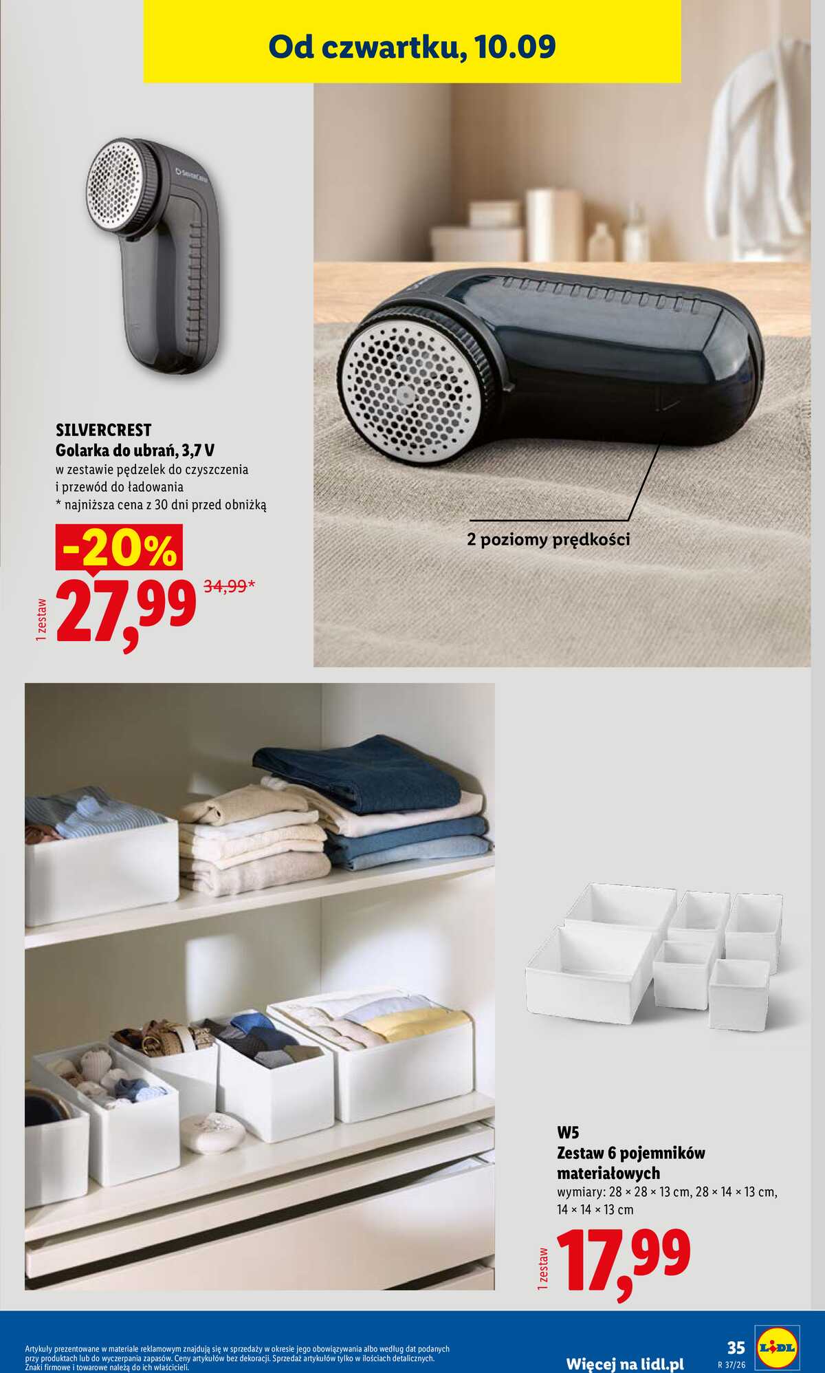 Leták Lidl Polsko 7.9.-12.9.2026 - Leták platí od 7. září do 12. září. strana 41