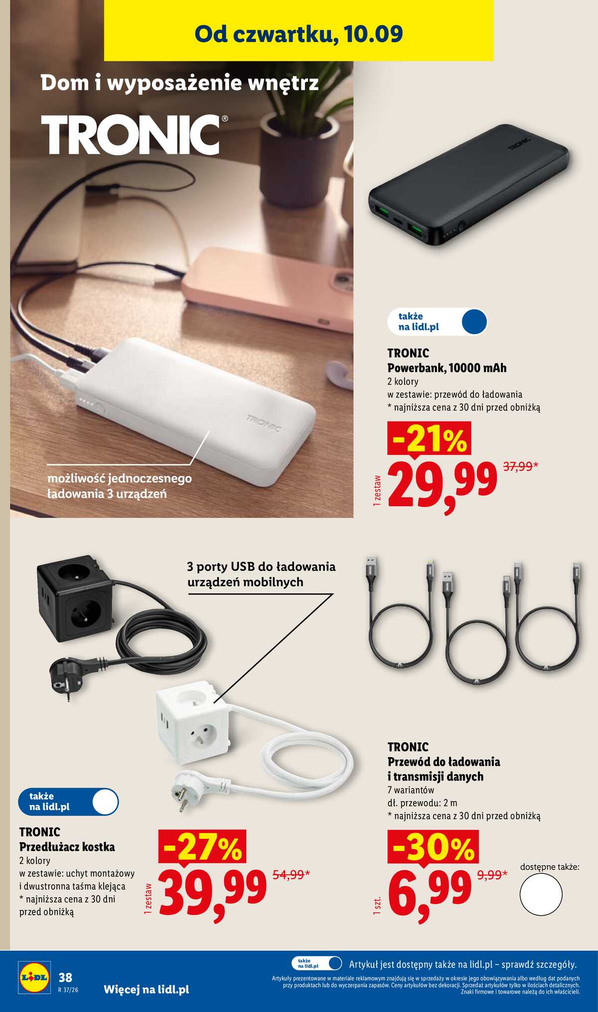 Leták Lidl Polsko 7.9.-12.9.2026 - Leták platí od 7. září do 12. září. strana 44