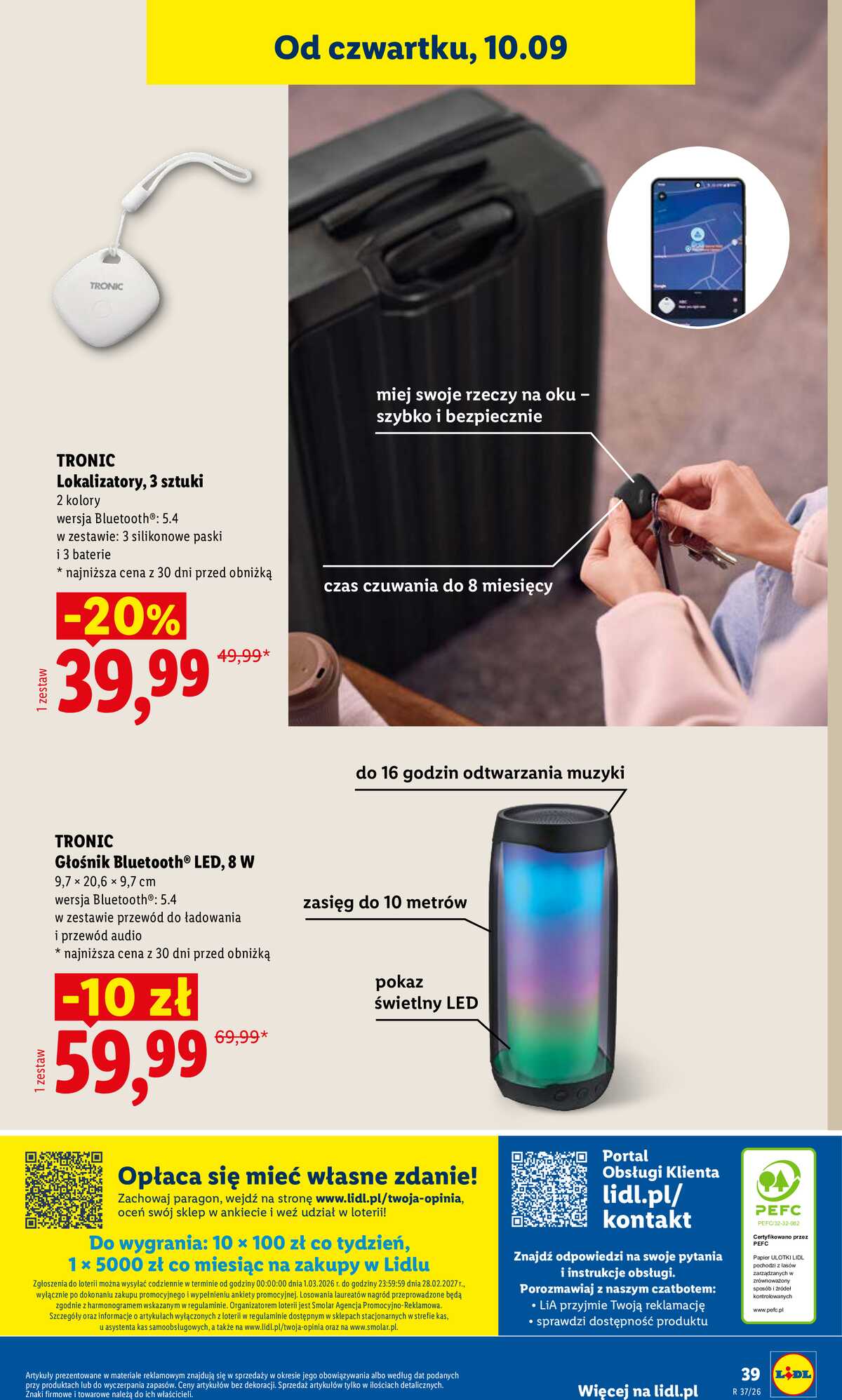 Leták Lidl Polsko 7.9.-12.9.2026 - Leták platí od 7. září do 12. září. strana 45