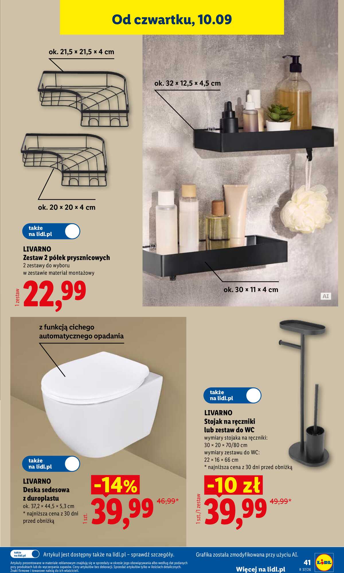 Leták Lidl Polsko 7.9.-12.9.2026 - Leták platí od 7. září do 12. září. strana 47