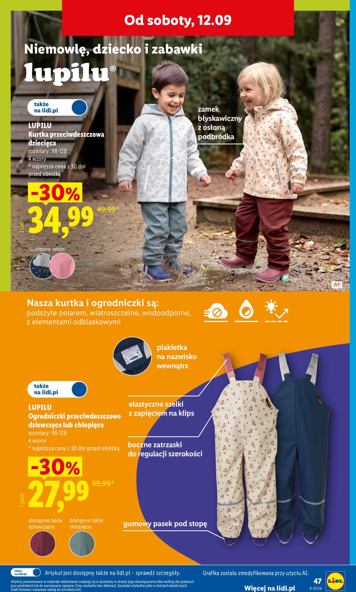 Leták Lidl Polsko 7.9.-12.9.2026 - Leták platí od 7. září do 12. září. strana 53