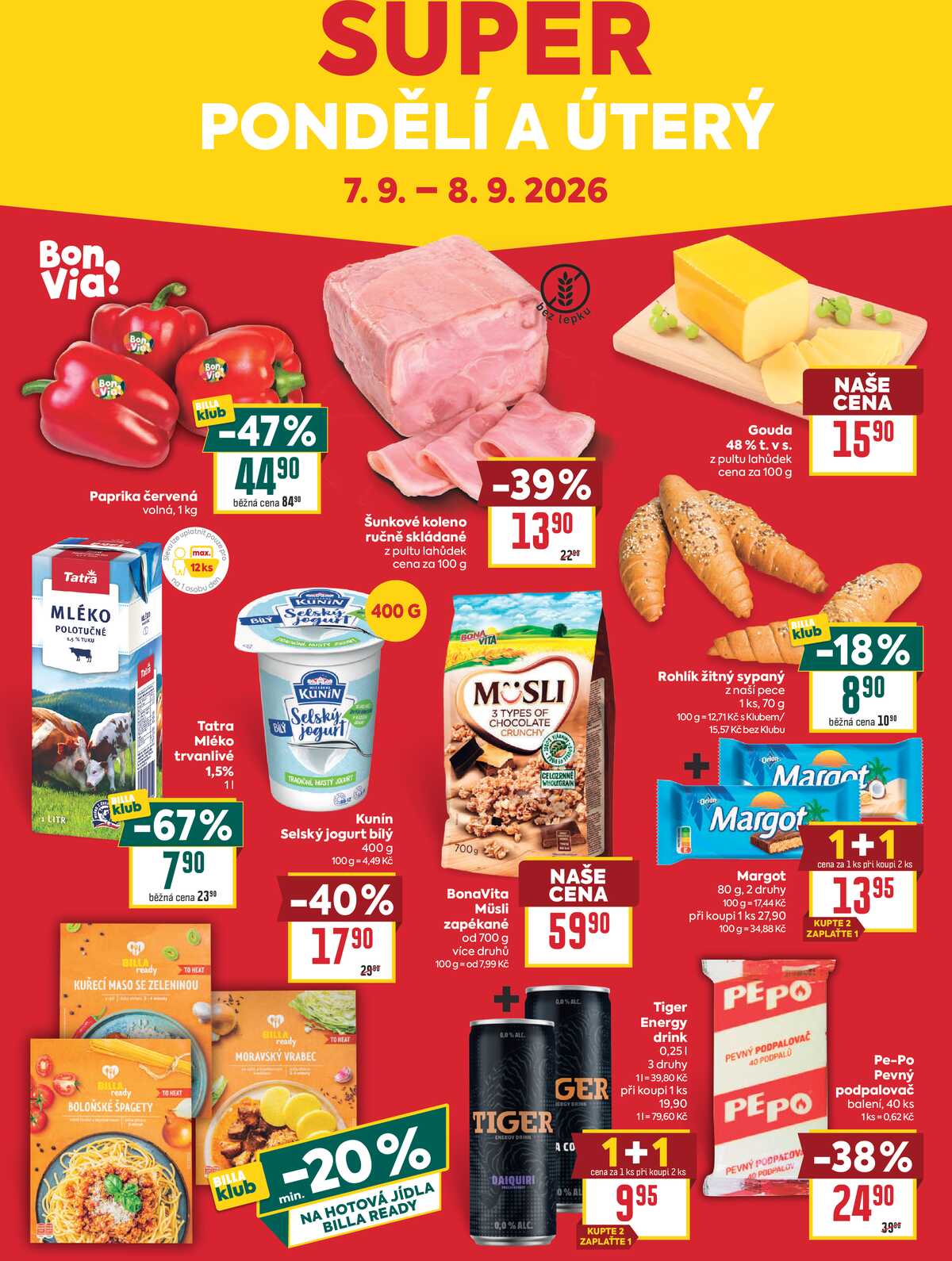 BILLA malý leták od 2.9. do 8.9.2026 strana 8