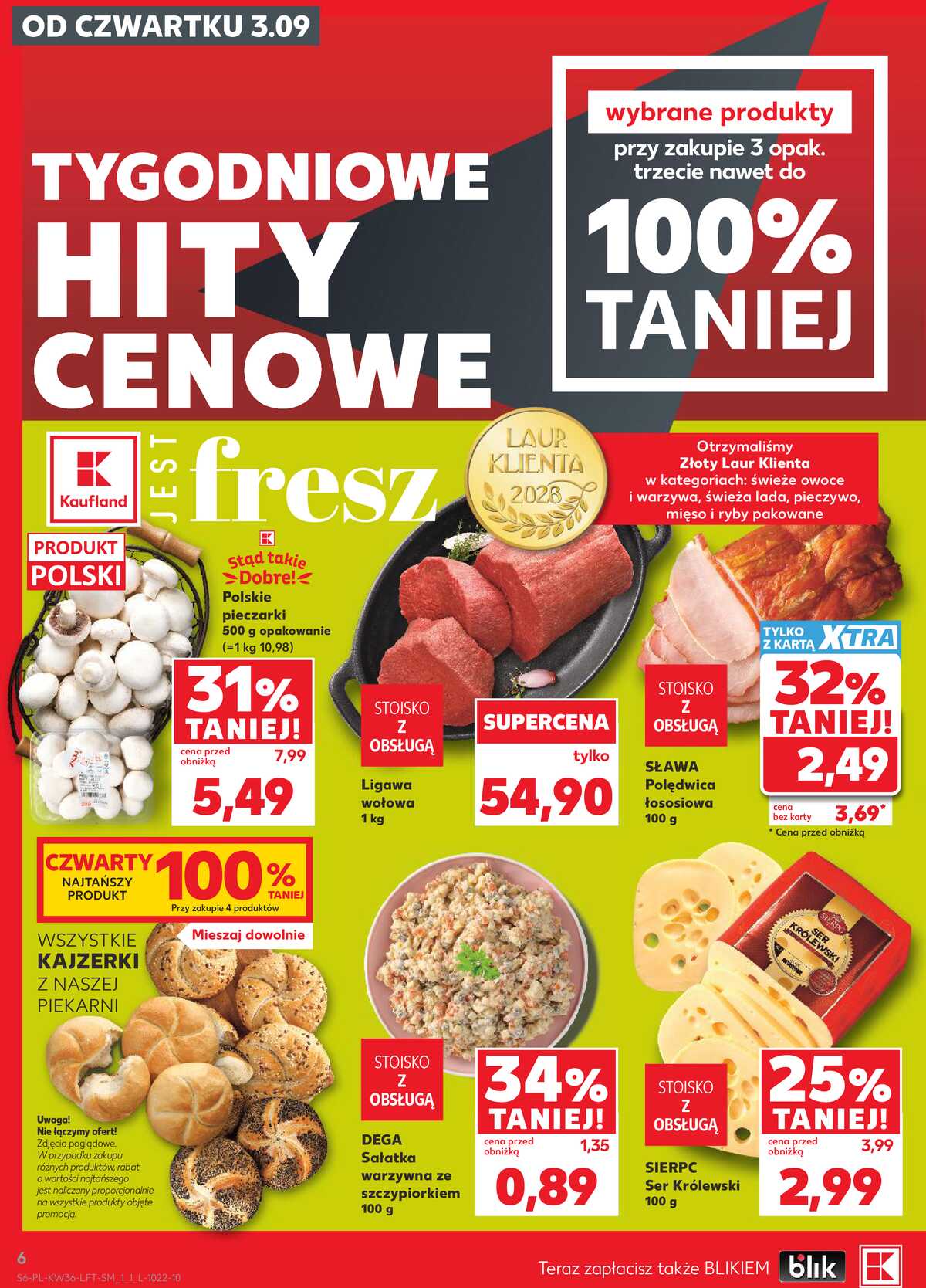 Leták Kaufland Polsko 3.9.-9.9.2026 - Týdenní zpravodaj strana 6