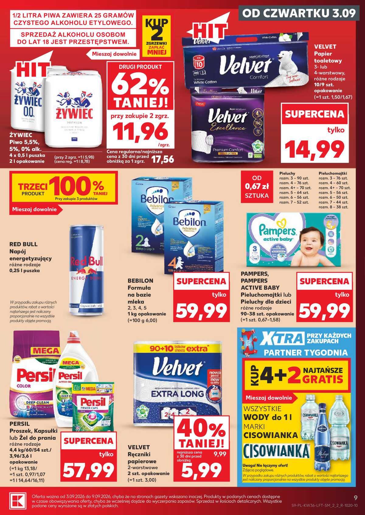 Leták Kaufland Polsko 3.9.-9.9.2026 - Týdenní zpravodaj strana 9