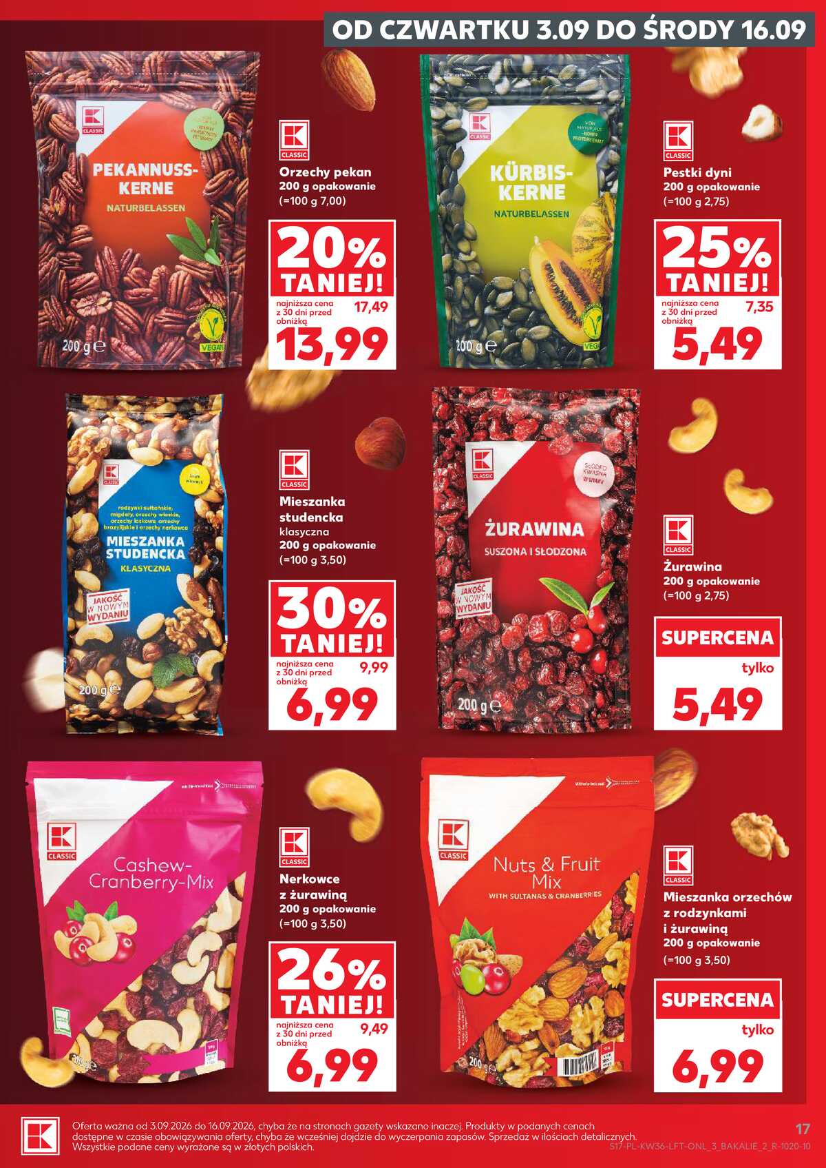 Leták Kaufland Polsko 3.9.-9.9.2026 - Týdenní zpravodaj strana 17