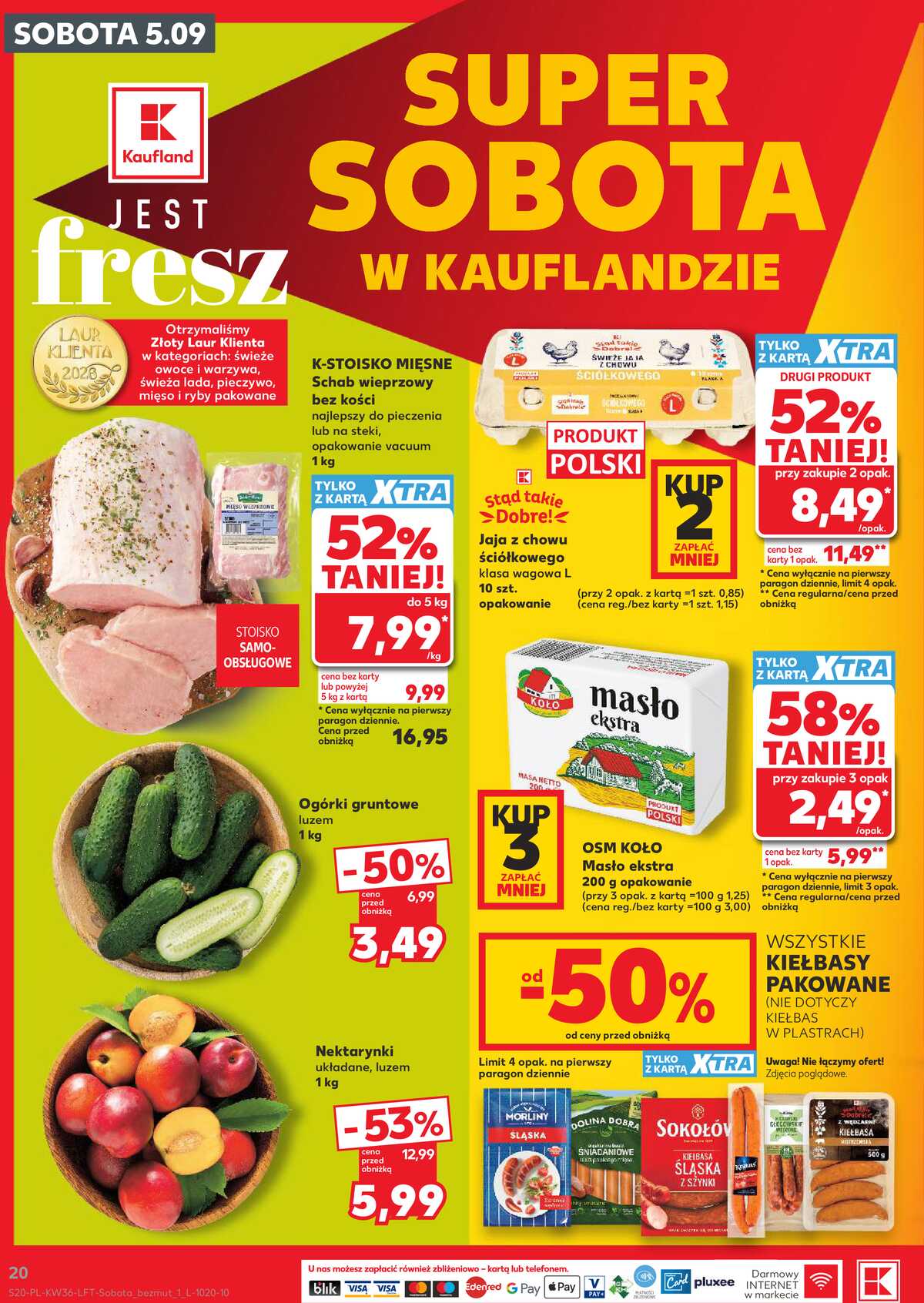 Leták Kaufland Polsko 3.9.-9.9.2026 - Týdenní zpravodaj strana 20