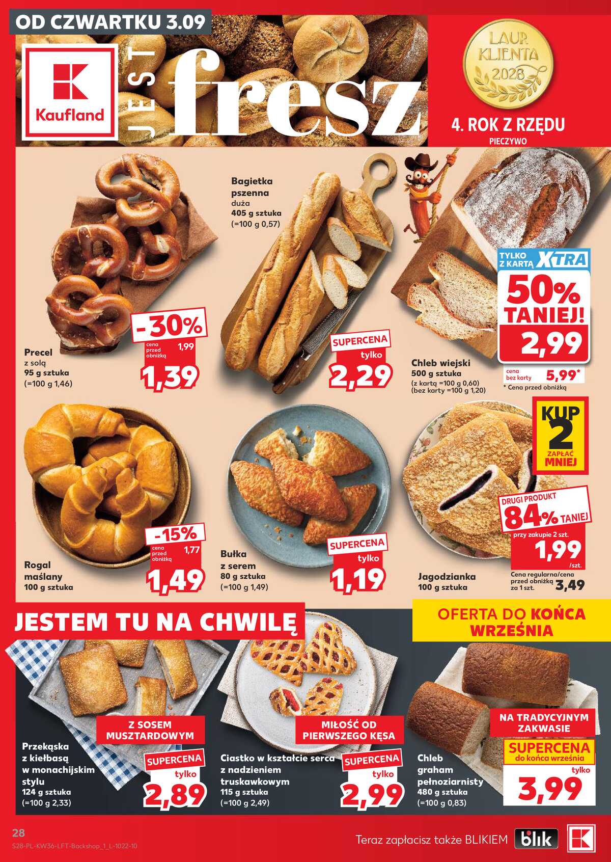 Leták Kaufland Polsko 3.9.-9.9.2026 - Týdenní zpravodaj strana 28