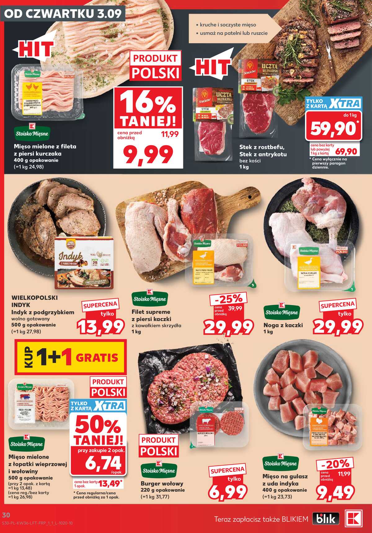 Leták Kaufland Polsko 3.9.-9.9.2026 - Týdenní zpravodaj strana 30