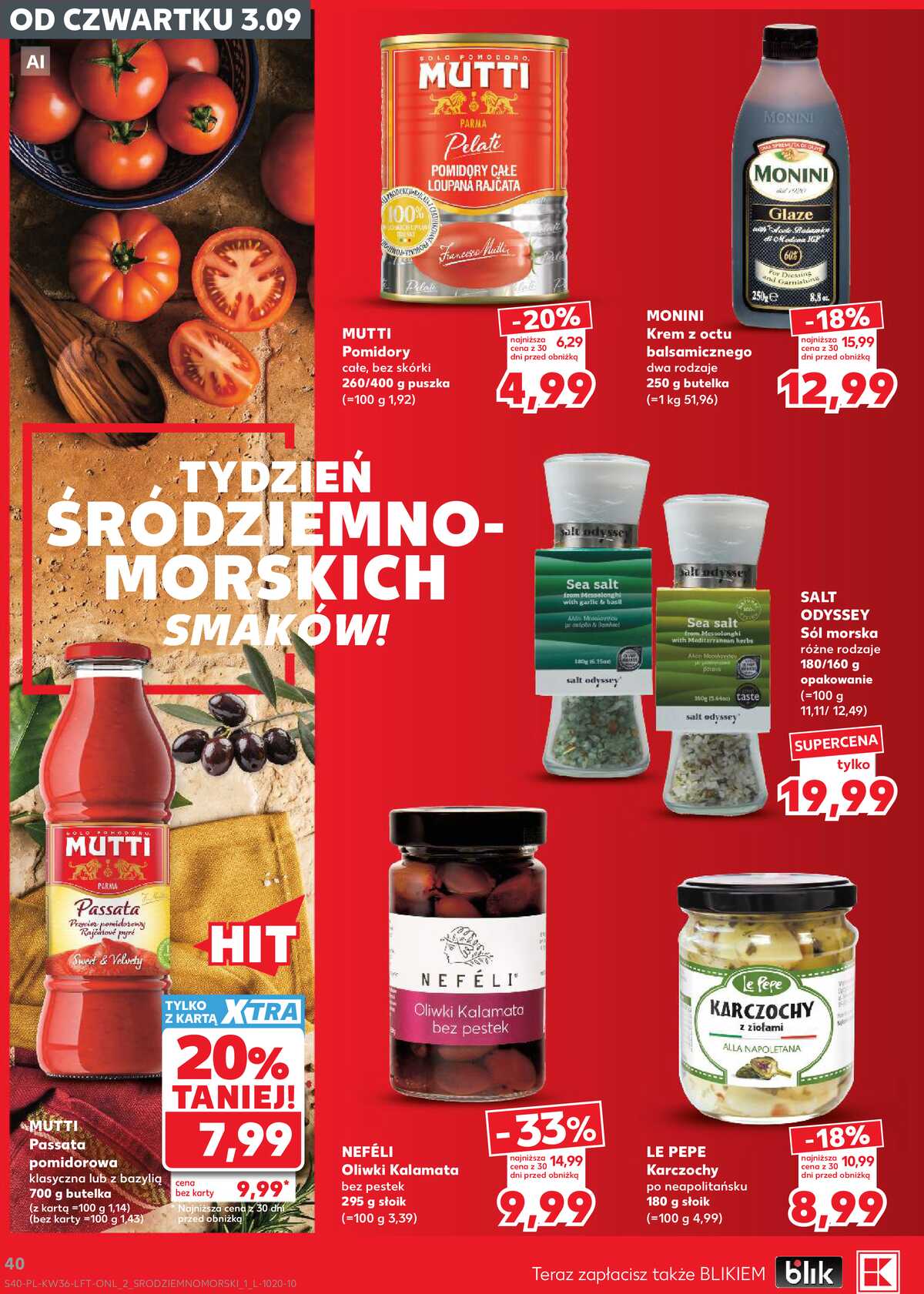 Leták Kaufland Polsko 3.9.-9.9.2026 - Týdenní zpravodaj strana 40