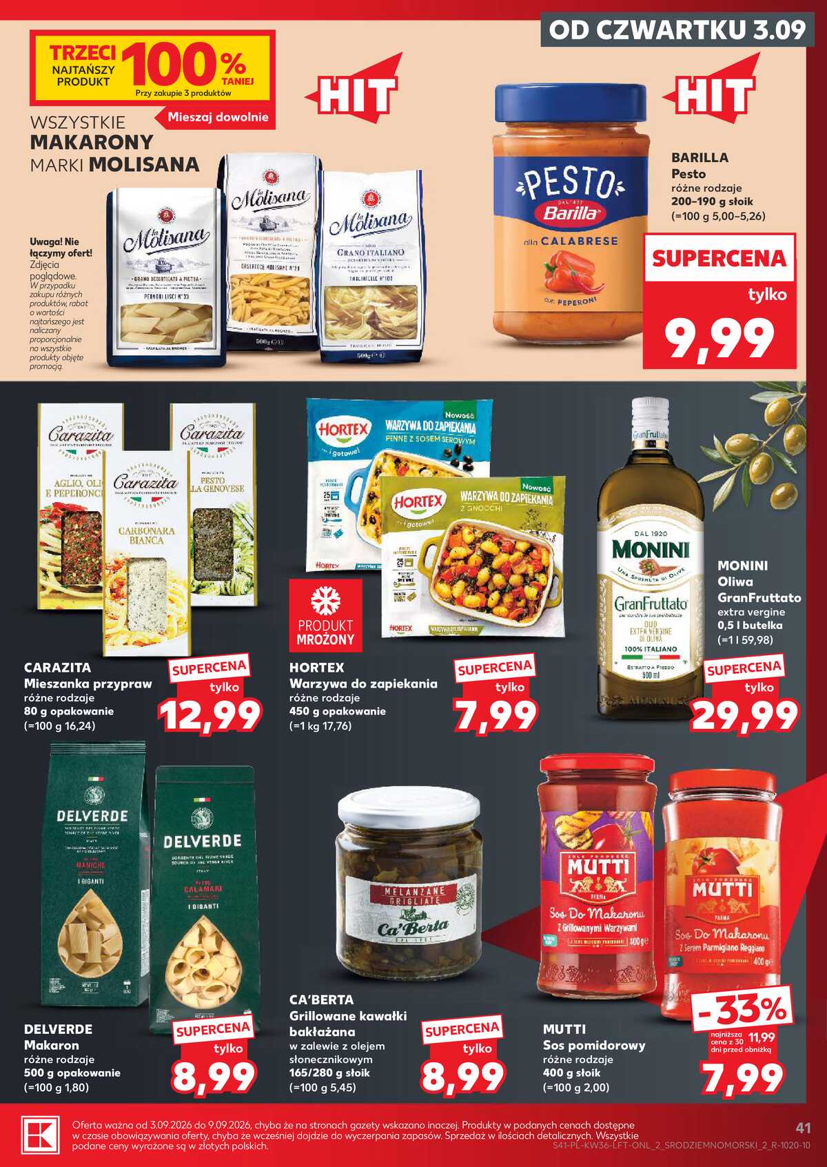 Leták Kaufland Polsko 3.9.-9.9.2026 - Týdenní zpravodaj strana 41
