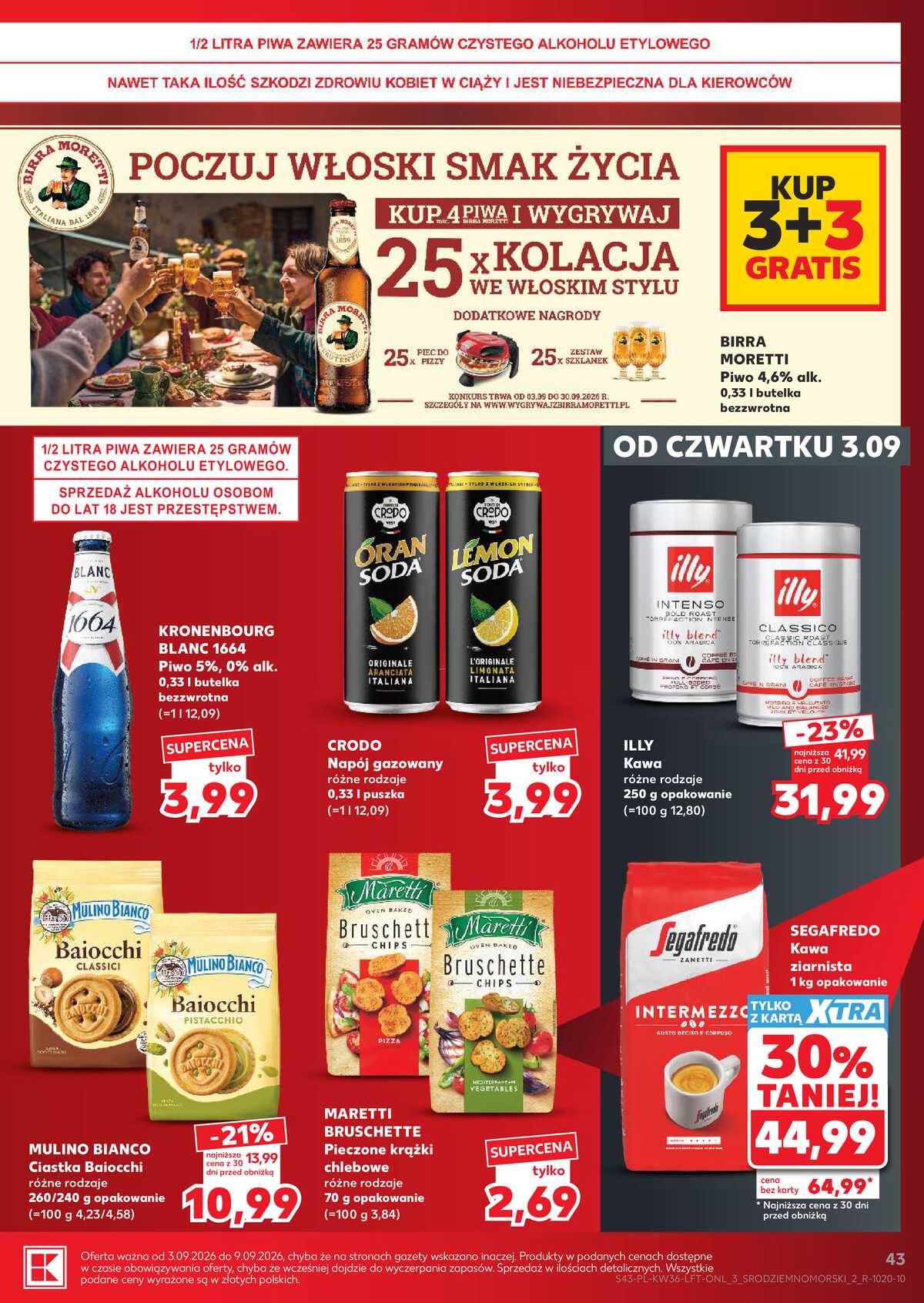 Leták Kaufland Polsko 3.9.-9.9.2026 - Týdenní zpravodaj strana 43