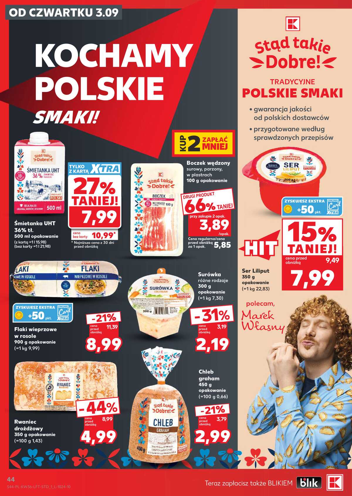 Leták Kaufland Polsko 3.9.-9.9.2026 - Týdenní zpravodaj strana 44